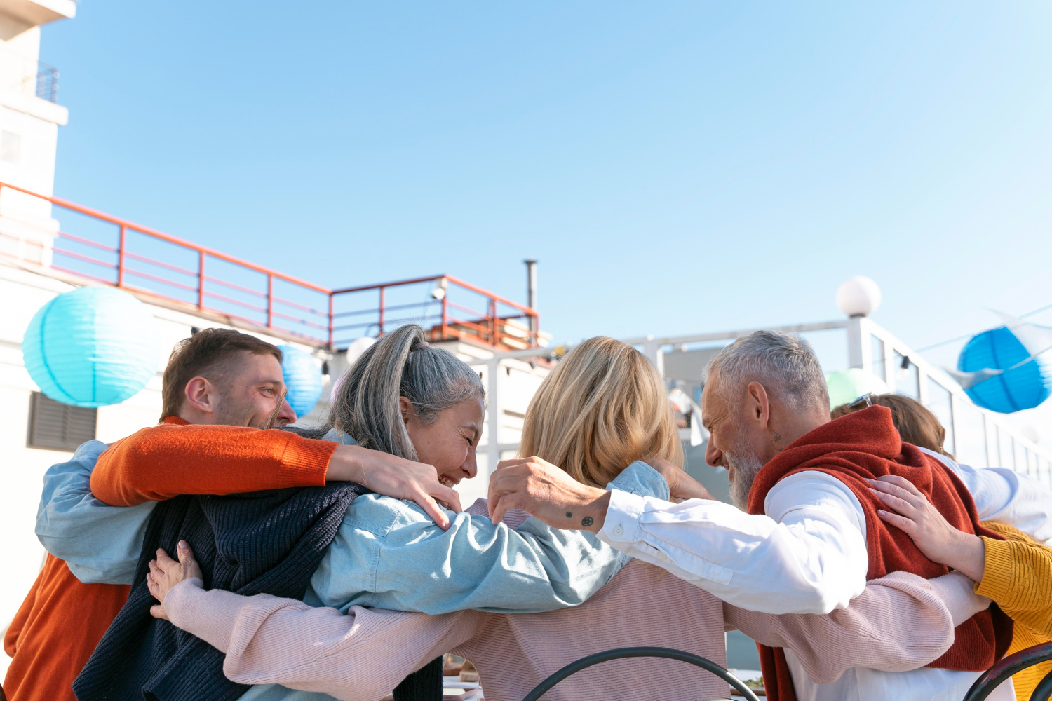 Gruppo di persone in un percorso di inclusione sociale